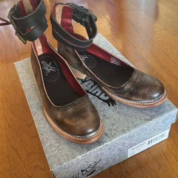 NEW Freebird Maribel sexy black/dark brown shoes - Picture 10 of 14